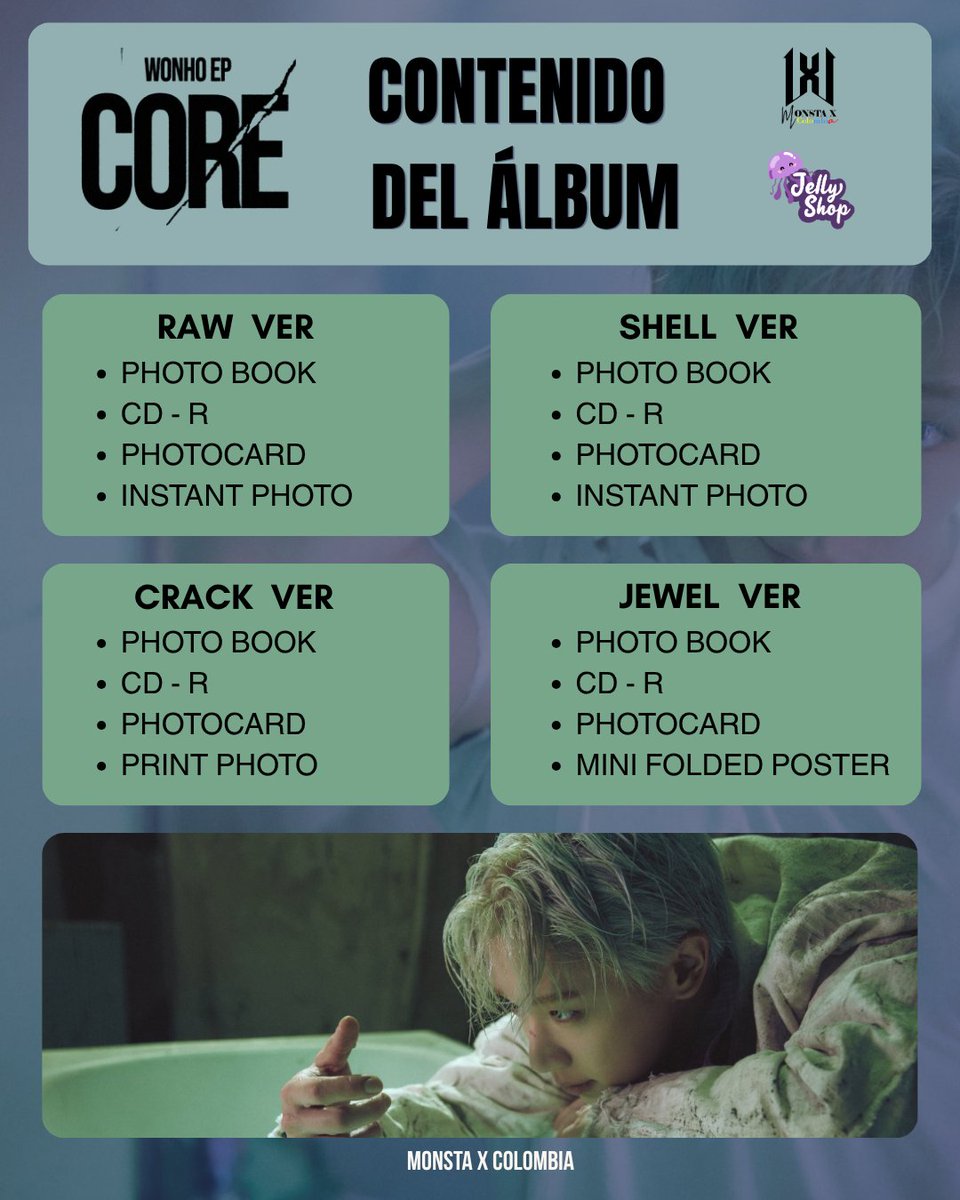 MonstaXColombia's tweet photo. ✨ MASIVO - CORE ✨

Wenee,
En esta oportunidad te traemos el masivo del nuevo EP de Wonho "CORE" junto a Jelly Shop 💙

Formulario:
📌 https://t.co/JTWRWCAN7T

✓ Cierra el 19 de Julio
✓ Válido solo para Colombia (🇨🇴)

#CORE #DontWakeMeUp #WONHO 
#원호 @official__wonho https://t.co/1Ak7ZsznOW