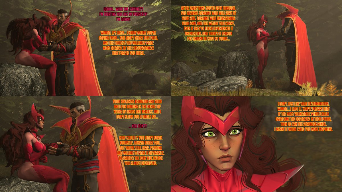 EggheadCobra's tweet photo. [SUPREME CHAOS]

Except You

#MarvelRivals #supremechaos #scarletstrange #doctorstrange #scarletwitch #sfm #sourcefilmmaker #3d #fanart #comic https://t.co/egA0W40dEm