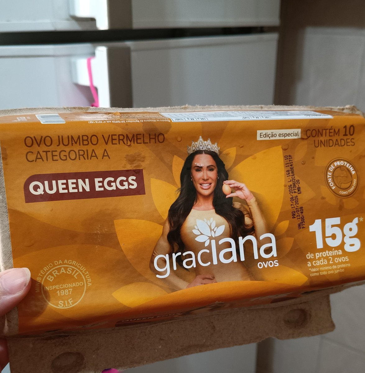 kellynhadr's tweet photo. E minha mãe que comprou os ovos da Graciane Barbosa. 😅 https://t.co/8ggrG3VNK8