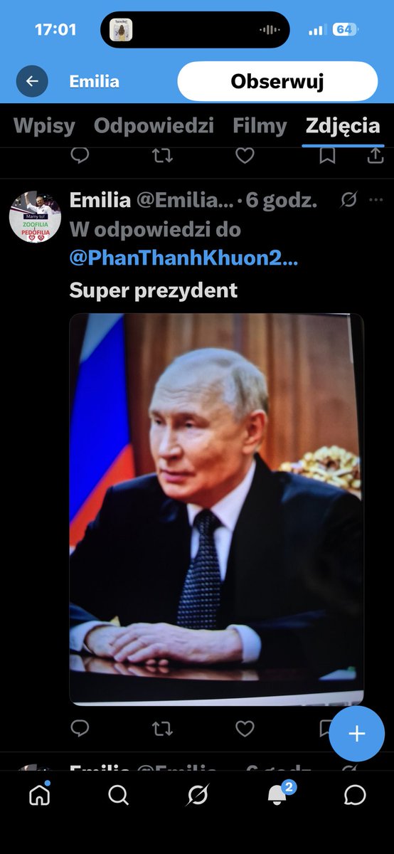 Alaewa77's tweet photo. Blokujcie i zgłaszajcie to konto. 
Zwolenniczka Nawrockiego i zarazem Putina https://t.co/KPNWBnKRUO