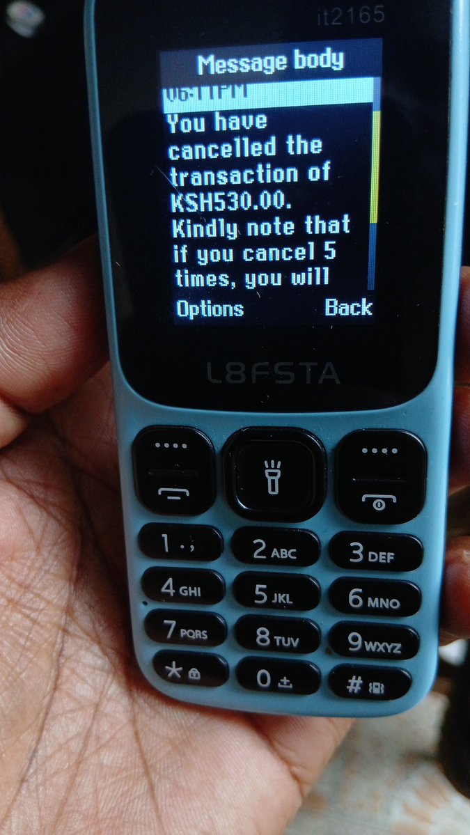 OnganyK's tweet photo. @Safaricom_Care why do I keep getting this? https://t.co/a35Cmc6PEj