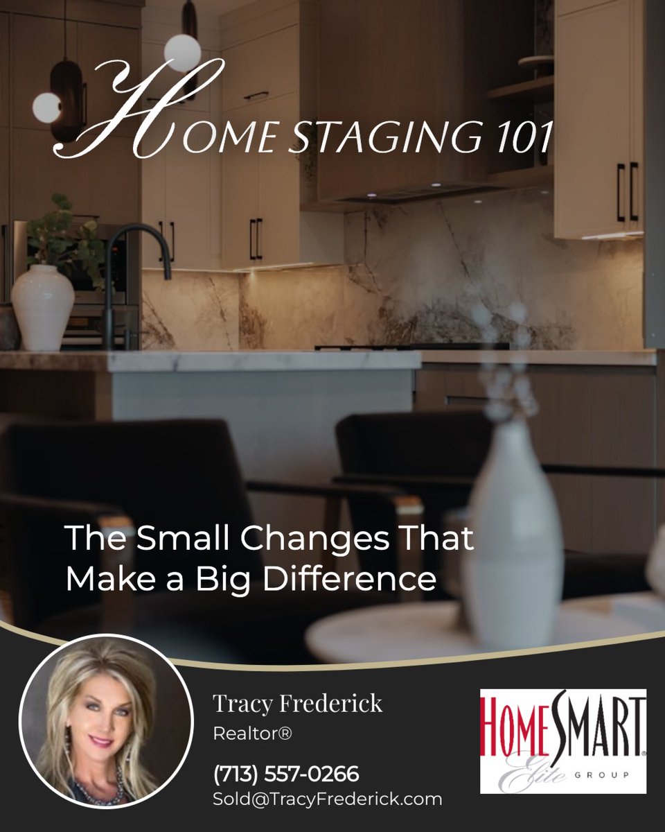 TracyFrederick0's tweet photo. If you remember one thing today, make it this: don't skip staging. 🏡✨

Staging helps your home stand out, creates a stronger first impression, and can attract more buyer interest.

Pair it with professional photos, and you're giving your home its best chance to shine. 💬 https://t.co/ARNDPfD5x8