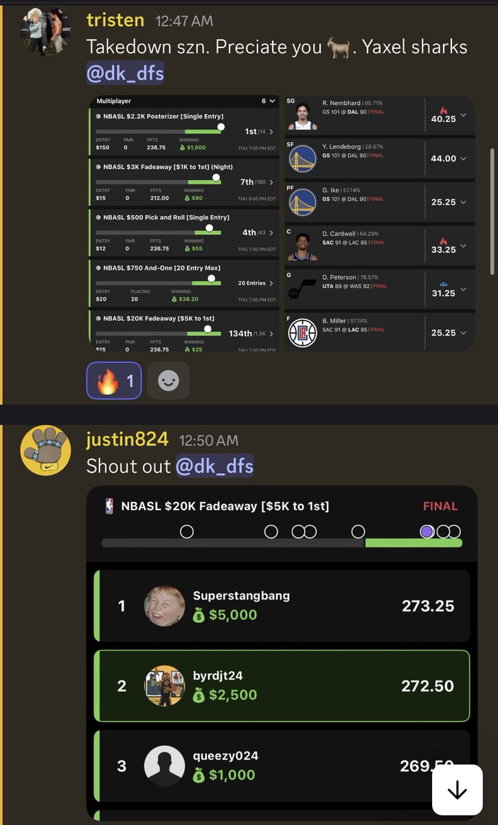 DK tweet media