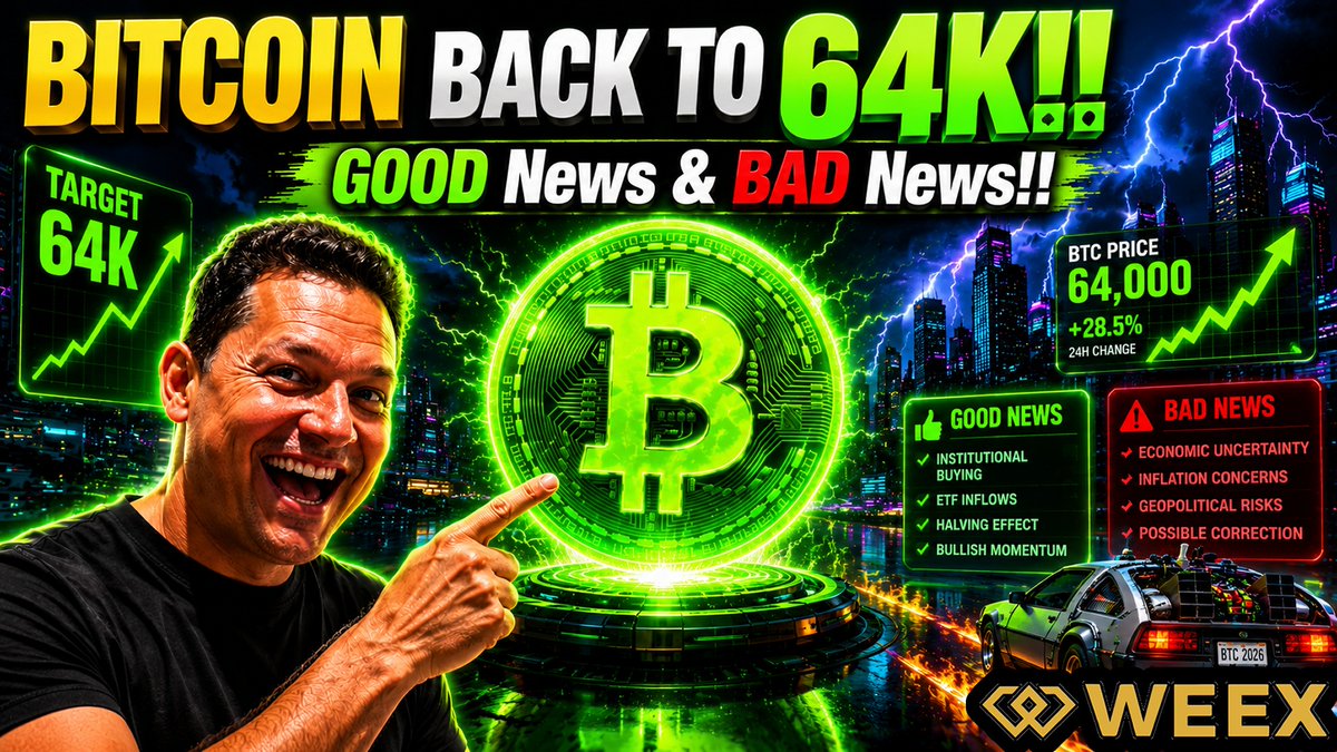 A_D_Crypto's tweet photo. Bitcoin Back To 64K Price PUMP!! Watch What Comes Next For Crypto 🚀
https://t.co/t1moaWPqGy via @YouTube
#bitcoin #crypto #alessandrodecrypto #bitcoinhyper #hyper #trendingreel https://t.co/Dx7CdF89BJ