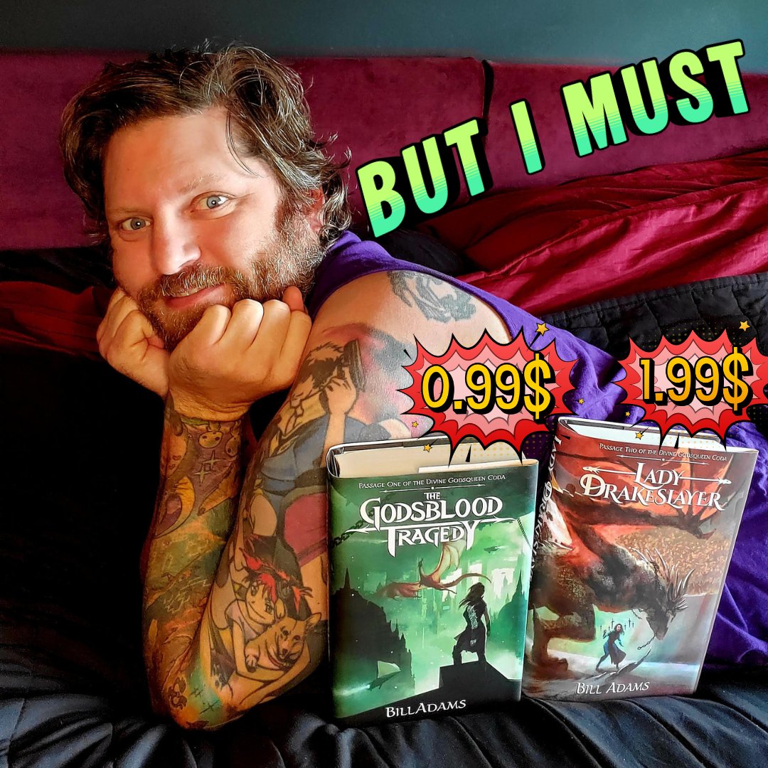 williamjadams3's tweet photo. "Draw me like one of your French girls, Jack."😘

They say sex sells, right? Right?? RIGHT????

Since The Godsblood Tragedy will be 2 soon, I'm lowering it to $0.99 &amp; the sequel to $1.99 all month!

Get it at the Capital A Overlord site or else I'll have to start an Only Fans... https://t.co/GmiRy1UmhF