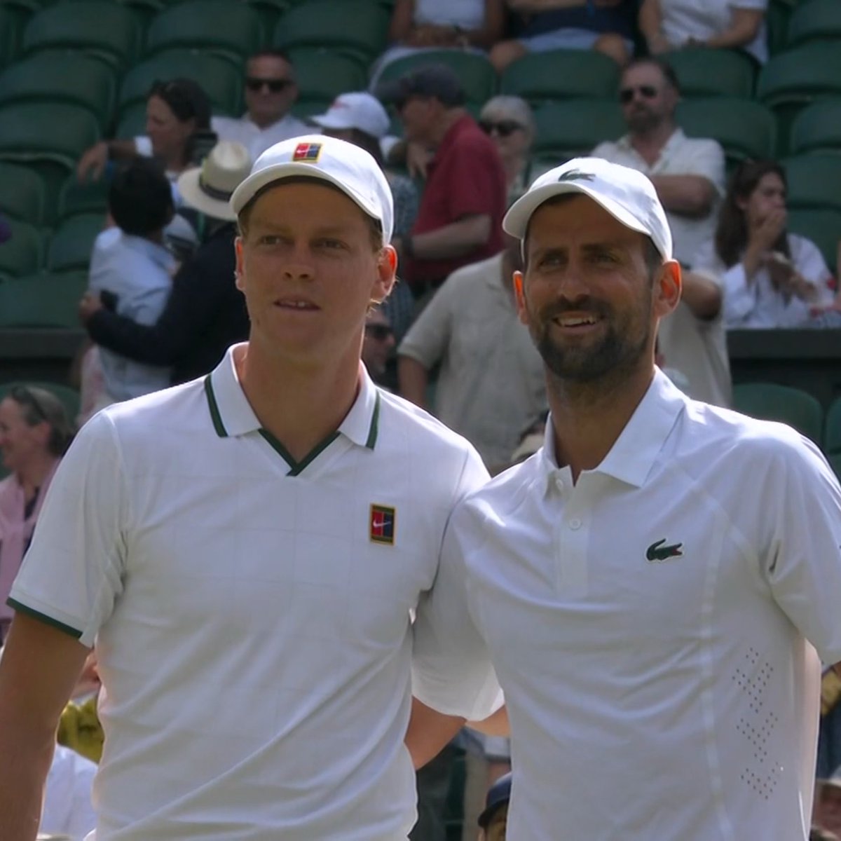 z_kortu's tweet photo. Gotowi? No to ogień! 🔥

#zkortu | #Wimbledon | 📸 Polsat Sport https://t.co/Zc9jzdxrn9