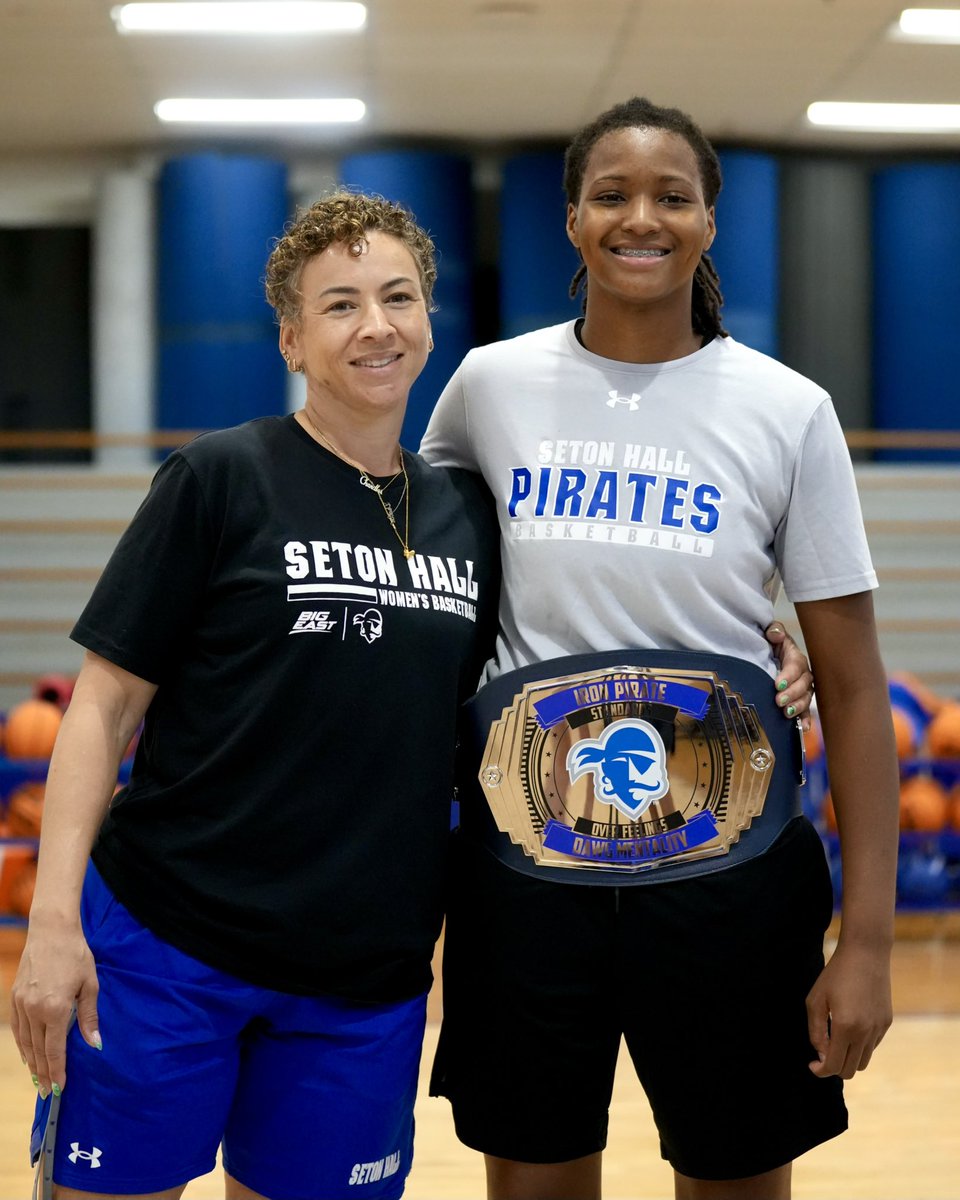 SHUWBB's tweet photo. Congratulations to our Iron Pirate of the week Shamira Morton!!! Dedicated to getting stronger and an excellent example of hard work. ๐ดโโ ๏ธ๐
#SHU #HALLin #wbb https://t.co/aF5BpdeX6M