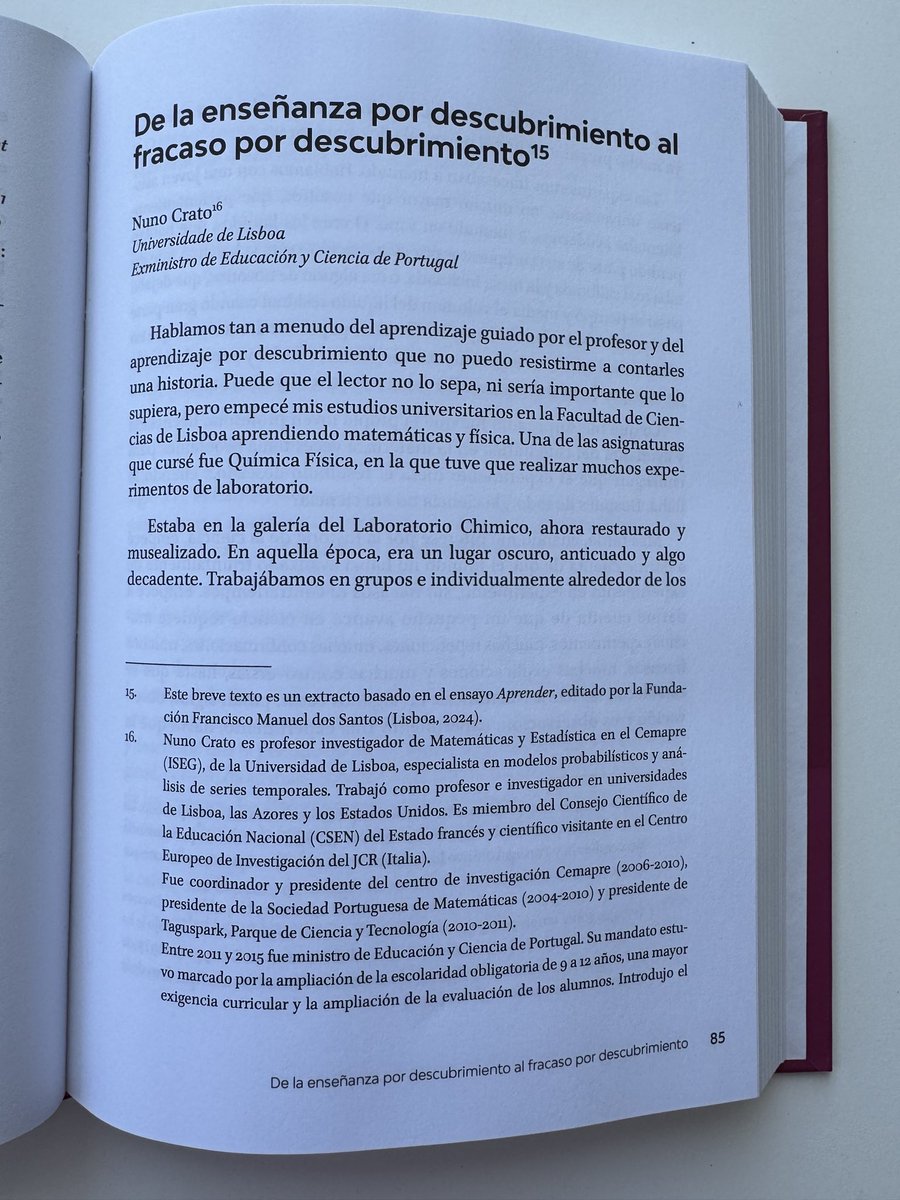 CratoNuno's tweet photo. En educación, «innovación» es una palabra peligrosa: sugiere que cambiar = mejorar, y eso es falso. 

Por eso este libro importa. Me alegra haber colaborado y ver este debate crítico. 

Como diría Camus: «Nombrar mal las cosas contribuye a la desgracia del mundo». https://t.co/KMTyUk1Iaj