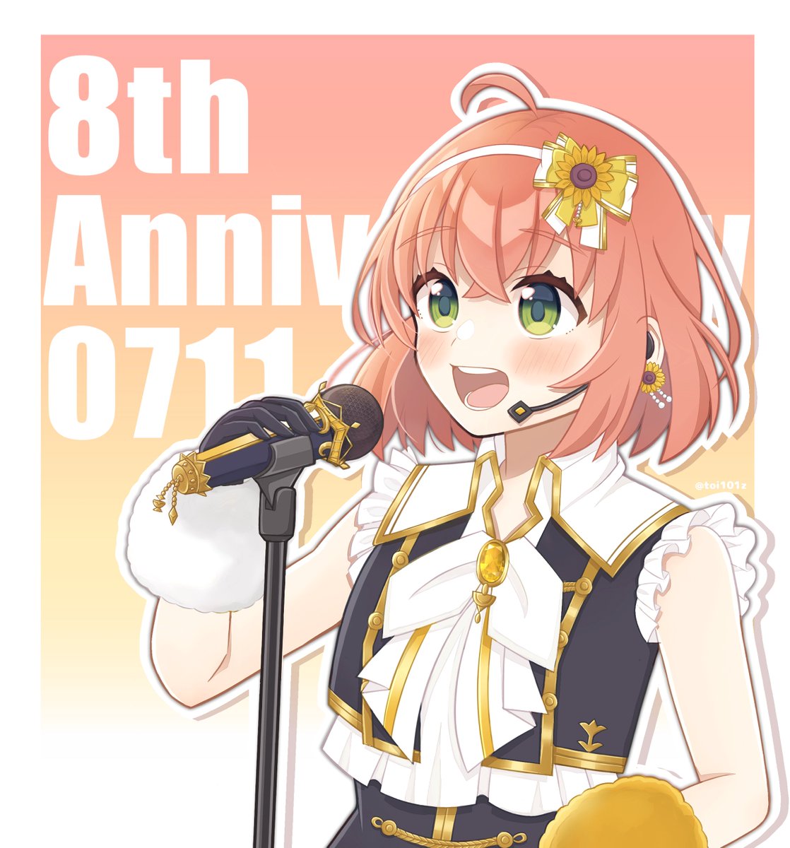 toi101z's tweet photo. 素敵なライブありがとうございました
改めてひまちゃん８周年おめでとう💛🌻
#ひまあーと #本間ひまわり8周年 https://t.co/cUTz6GOgWT