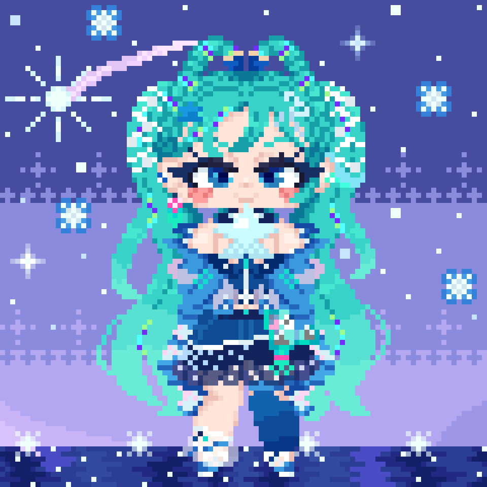 Davepixel_art_'s tweet photo. 🌟Mirai Miku 2025🌟
#pixelart #hatsunemiku #初音ミク https://t.co/WfQ0u6pQIc