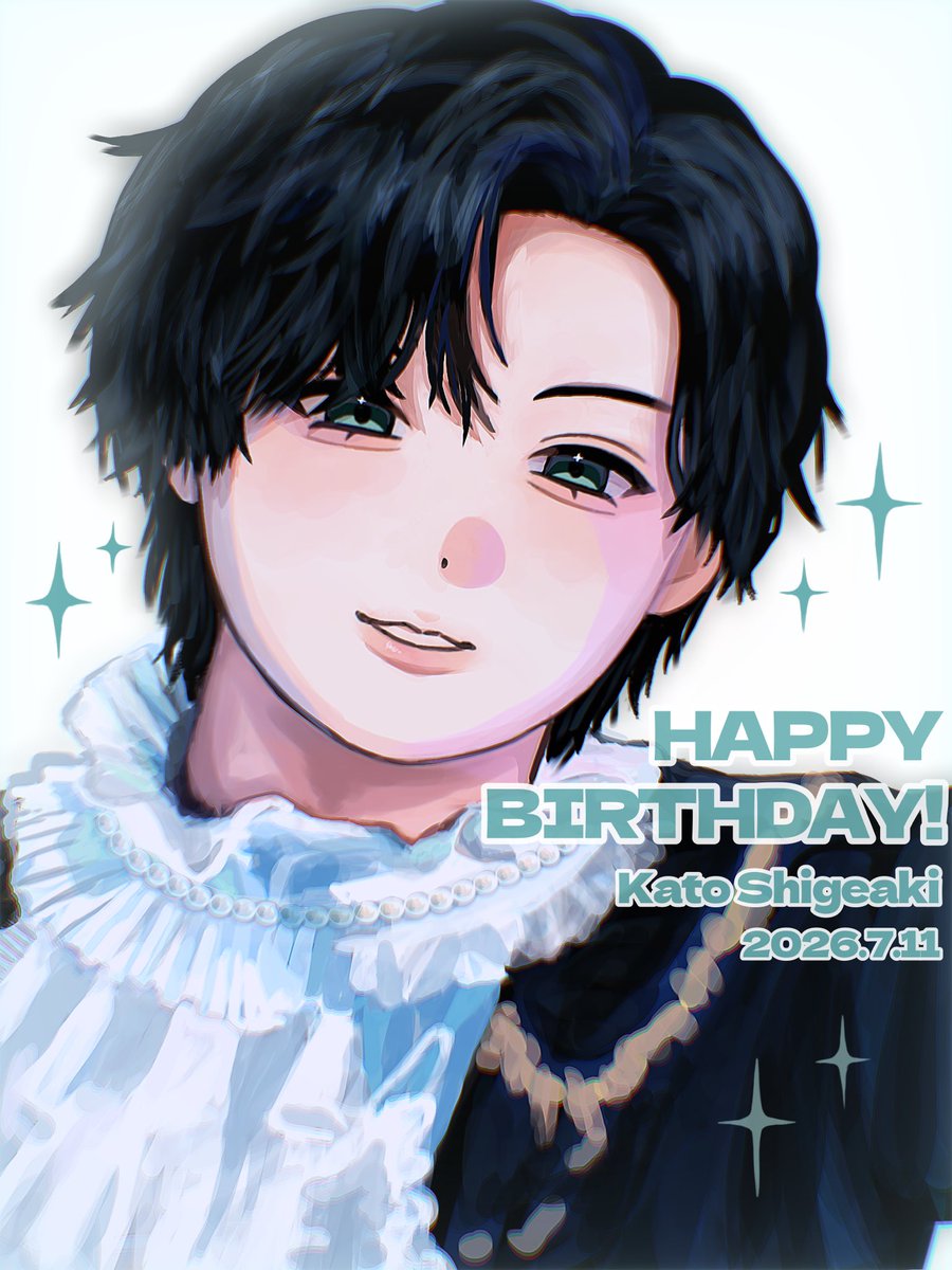 0_momimomi's tweet photo. お誕生日おめでとうございます💚
一年に一度の魔法 特別な日⟡.·
#加藤シゲアキ誕生祭2026
 #HBDShigeakiKato2026
 #NEWSでお絵かき
ミスがあったので再投稿です;; https://t.co/kaVPAfgDBA