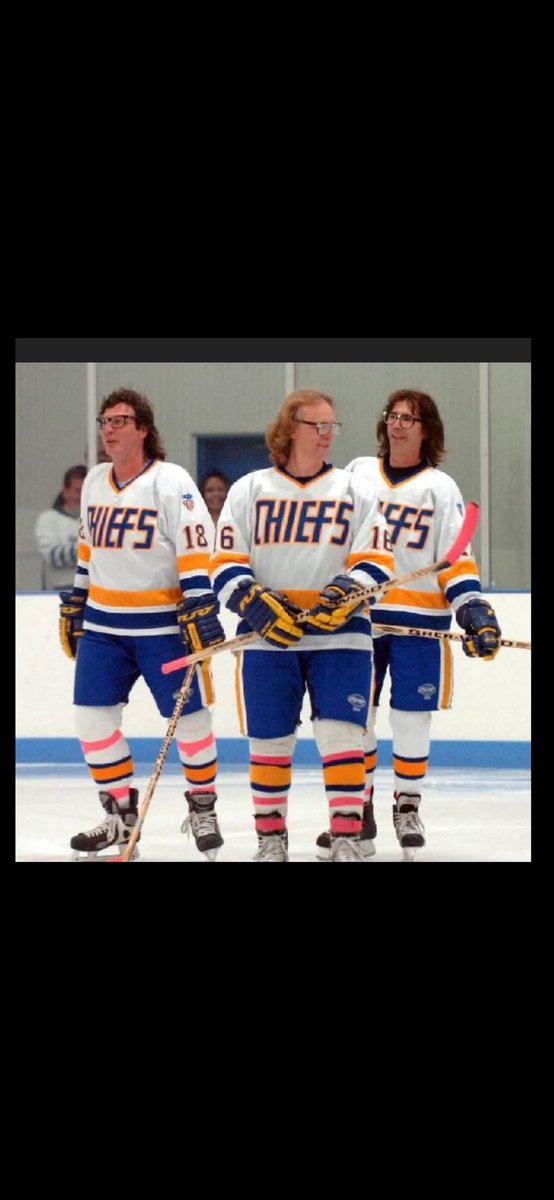 Joejc64's tweet photo. @LiamEvergreen He’s one of the Hanson brothers https://t.co/ov38Tf2g3O