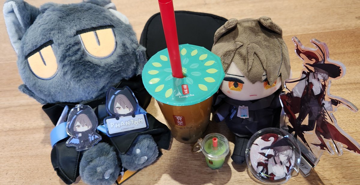 Mikoinko's tweet photo. @gongcha_japan スキズのフィリックスと、アークナイツのファントムです✨ https://t.co/9hqwboSf6e