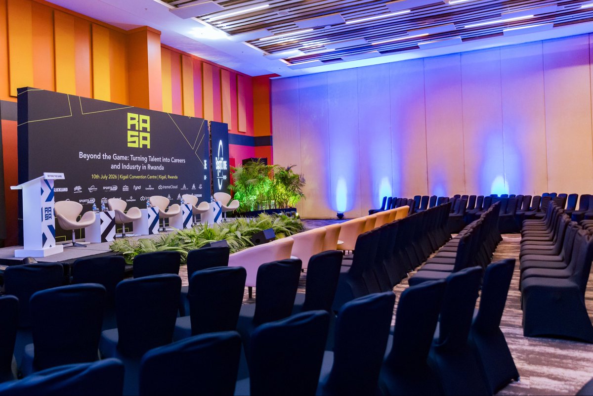 rasa_rwanda_'s tweet photo. ALL IS SET ✨
The RASA Inaugural Night is here! 

#RASA #BeyondTheGame https://t.co/UJjtjd66kY