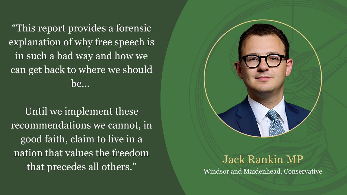 Prosperity_Inst's tweet photo. 🏹 @jackmrankin endorsed our latest paper Reversing Britain's Free Speech Recession by @JonHolb.

"...we cannot, in good faith, claim to live in a nation that values freedom..."

Read the full paper for free here 👇

https://t.co/st0wS1l28B https://t.co/itW6UN0Kzs