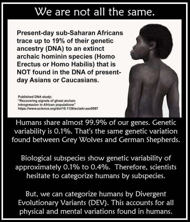 RudolfRitler_83's tweet photo. @TheCelticLass Race is not just skin color
Enough said https://t.co/Srcq7R7T2l