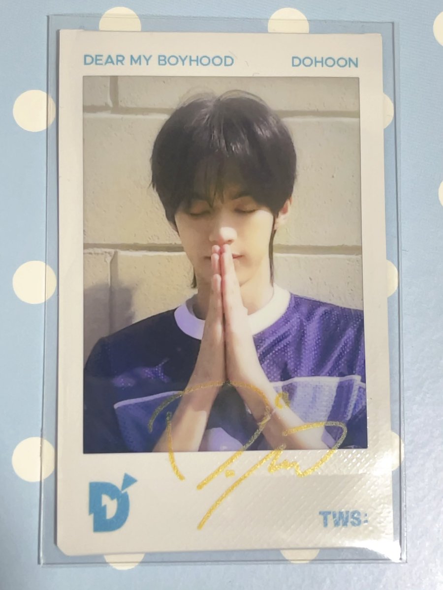 1_hoon42's tweet photo. TWS DICON トレカ 交換

譲 : ドフン
求 : 同種ジフン(🙏🏻)

📮郵送希望
お気軽にお声掛けください🍀

 #tws交換 https://t.co/hydyk6DPAA
