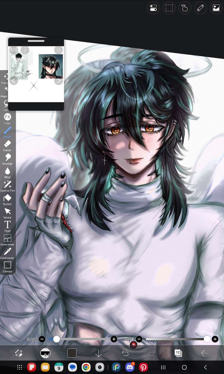 kenmassnintendo's tweet photo. Sol in ivan’s angel outfit..🫩
Need more alnst inspired art

#tkatb #thekidatheback #thekidatthebacksol #visualnovel #solivanbrugmansia https://t.co/MY1LHF3dSu
