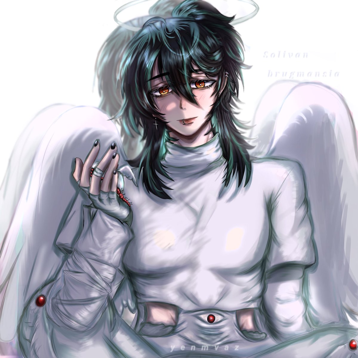 kenmassnintendo's tweet photo. Sol in ivan’s angel outfit..🫩
Need more alnst inspired art

#tkatb #thekidatheback #thekidatthebacksol #visualnovel #solivanbrugmansia https://t.co/MY1LHF3dSu