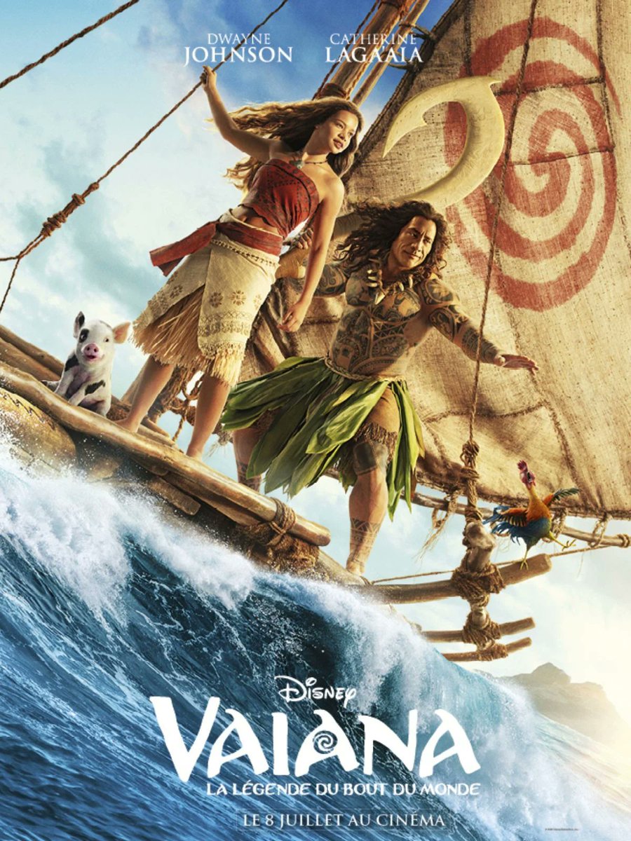 SparkleAdv's tweet photo. 🌺🌺🌺,5/5

Vaiana est un très beau live action : fidèle au film de 2016, visuellement superbe et porté par un Dwayne Johnson toujours aussi convaincant.

Mais en reprenant presque tout à l’identique, Disney peine à justifier ce remake. Une belle aventure… sans réelle surprise. https://t.co/m1Vl0tqqJ1