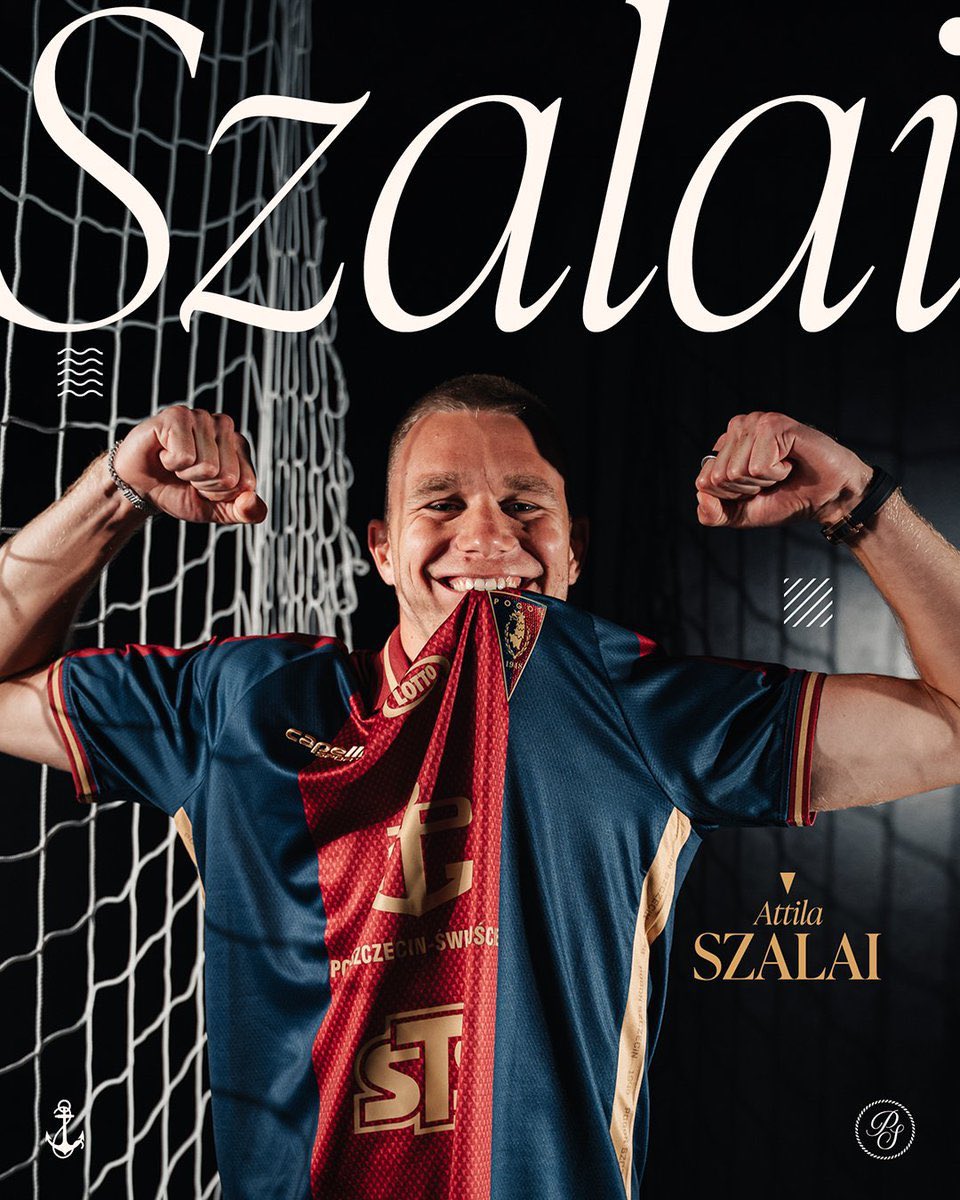 chachalis10's tweet photo. RESMİ | Polonya takımı Pogon Szczecin eski Fenerbahçeli stoper Atilla Szalai ile sözleşme imzaladı. https://t.co/NqAsCb4N82