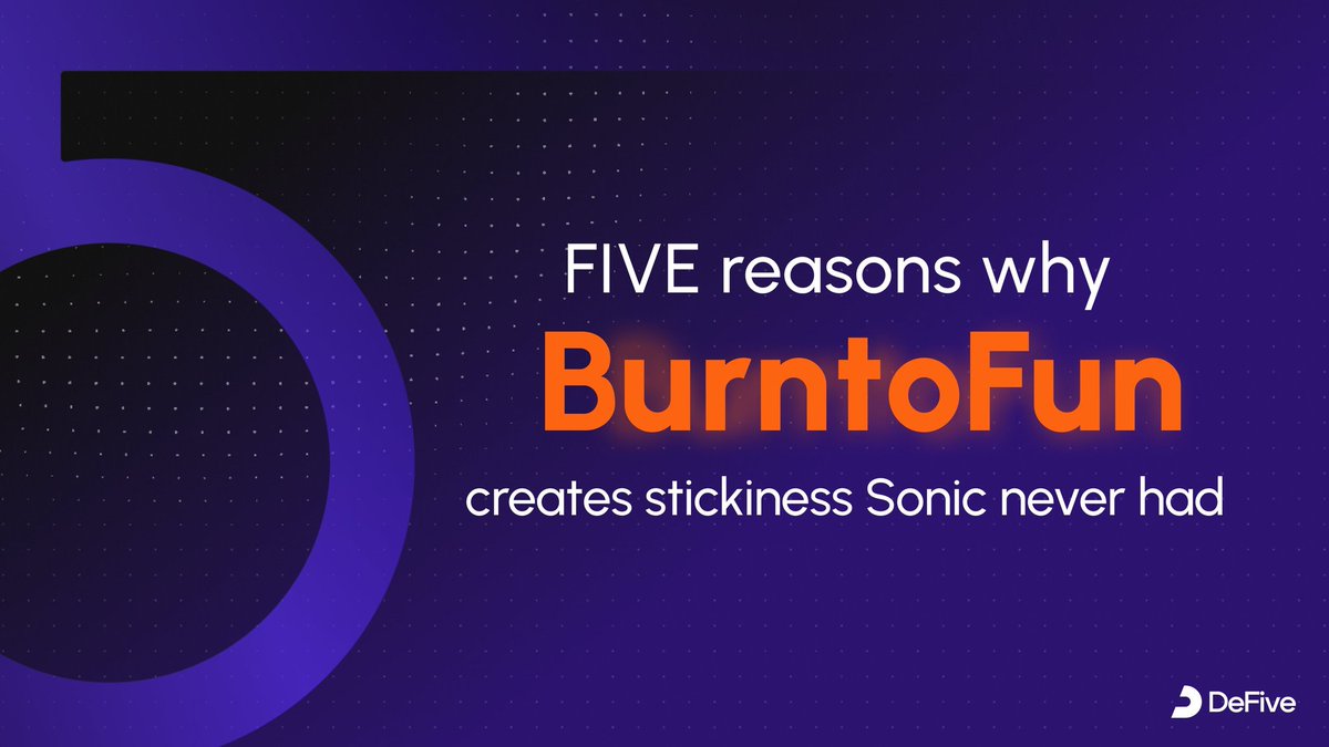 alexxroza's tweet photo. 🚨 PERGUNTA IMPORTANTE PARA COMUNIDADE @SonicLabs $s 👇

👉 É A HORA PARA @0xDeFive $FIVE LANÇAR A PLATAFORMA BURNTOFUN ??? 

🌍 Compartilhe esse POST para chegar em pessoas 🤟 https://t.co/oyOblUUgpZ