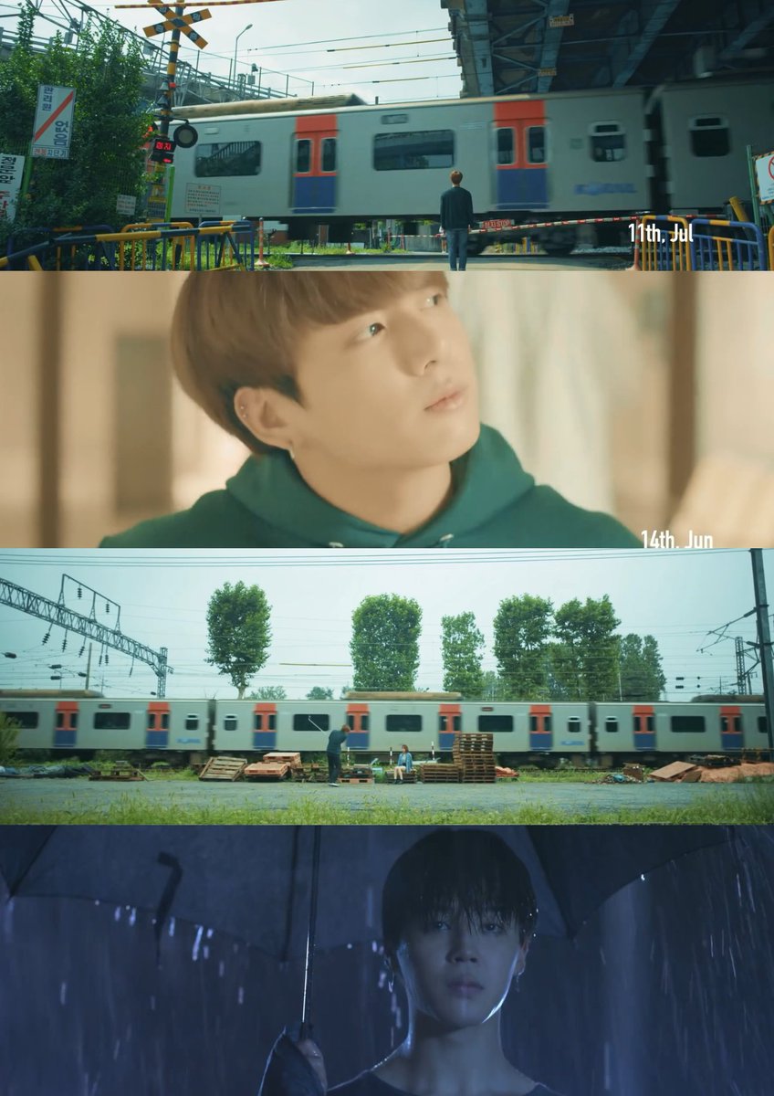 like_a_tinydust's tweet photo. more thoughts about bangtan, cyan &amp; their filmography. 

cyan is formed when red light is removed from the white light. 

love yourself highlight reels (yes, reels just like LAMRON) highlighted the cyan colour palette. 
so did the solo chapter music videos of bangtan. https://t.co/6HeWN23E8F