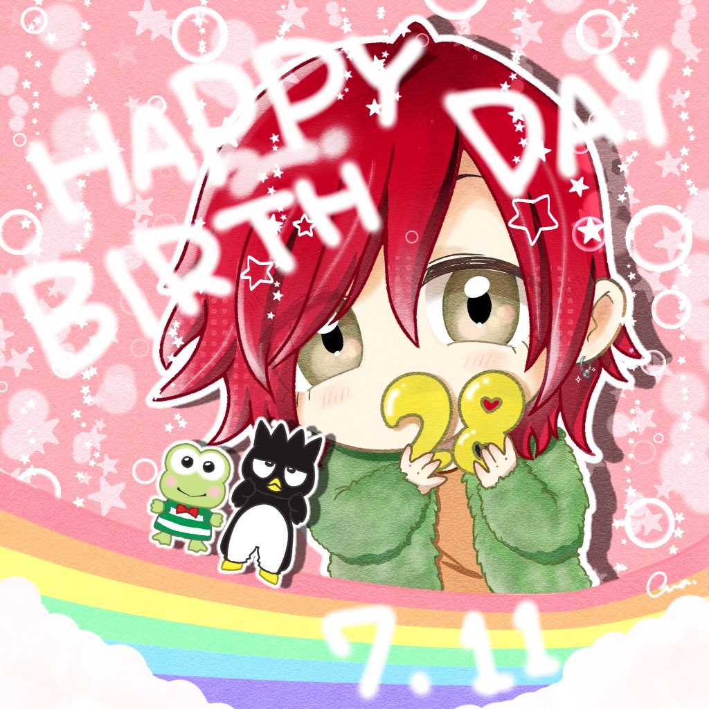 chachaaamaru's tweet photo. 🎂 @keRopi0711 https://t.co/pX1ognODST