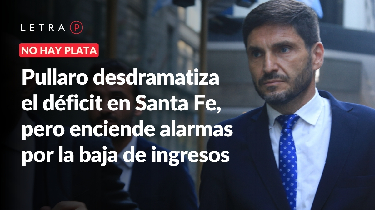 Letra_P's tweet photo. NO HAY PLATA 💸 Pullaro le bajó el tono al déficit de Santa Fe, que rozó los $595.000 millones en los primeros cinco meses del año y fue financiado en parte con deuda tomada para sostener la obra pública

🔗 https://t.co/8saJlYqCcN
✍️ @PelaCastroOk https://t.co/N8ywSeqGqd