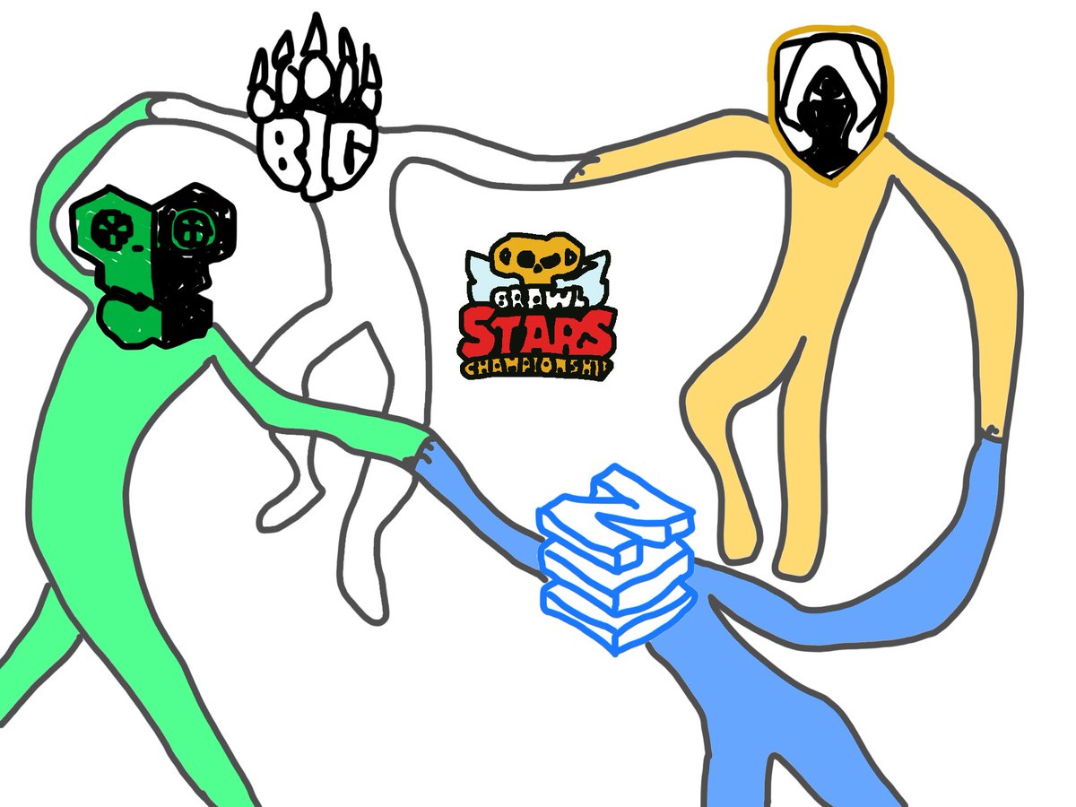 NOVOEsports's tweet photo. Admin drew himself with all his Monthly Finals bracket friends 🥹💙 https://t.co/TwmMpvQ9Uw