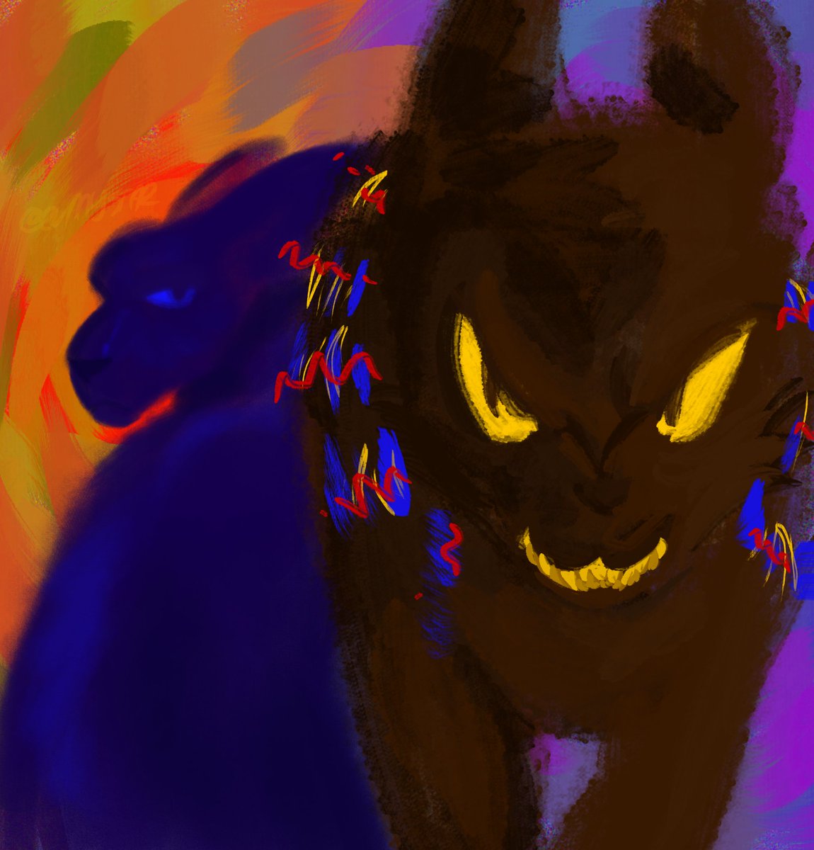 evanystar's tweet photo. never posted this one either!
{#warriorcats #wctwt #breezepelt #crowfeather} https://t.co/PWVXozogO7
