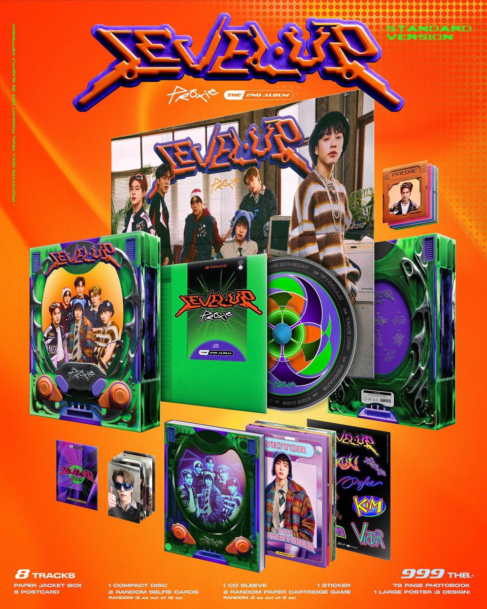 mygumigummy's tweet photo. [WTS] พร้อมส่ง PROXIE The 2nd Album
'Level Up' Standard Version 

อัลบั้ม **ไม่แกะ** (ได้ของครบทุกอย่าง)
🕹349฿ รวมจัดส่ง 
🕹300฿ นัดรับงานพ้อกสีที่สยามพรุ่งนี้

อัลบั้ม **แกะแล้ว** (ไม่มีการ์ดเกมและเซลฟี่)
🕹149฿ ส่งฟรี
🕹 99฿ นัดรับที่สยาม 11/07

#ตลาดนัดproxie #ตลาดนัดพ้อกสี https://t.co/pCDpXJipx1