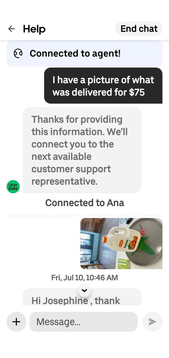 Channelside808's tweet photo. @UberEats @Uber_Support 
Charged a ridiculous amount because of a blatant pricing error on the app, and @UberEats is refusing to fix their own technical glitch. "Highest level of resolution" for being overcharged? Please have a supervisor contact me to resolve this. @Uber_Support https://t.co/FTDYdKaTuJ
