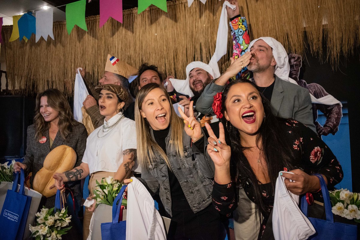 EstacionMapocho's tweet photo. ¡Lanzamiento de la Cumbre Guachaca 2026! 👑🍷

En la Posada del Presidente se dio el vamos a este gran encuentro y a la campaña solidaria “Un Calzoncillo Largo para Chile”, reuniendo a candidatas, candidatos y medios de comunicación.

4 y 5 de septiembre en Estación Mapocho. 🇨🇱🎉 https://t.co/sWIjDjHPUW