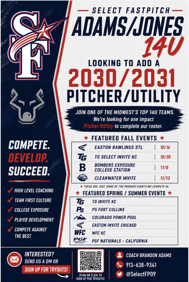 Select Fastpitch-Adams tweet media