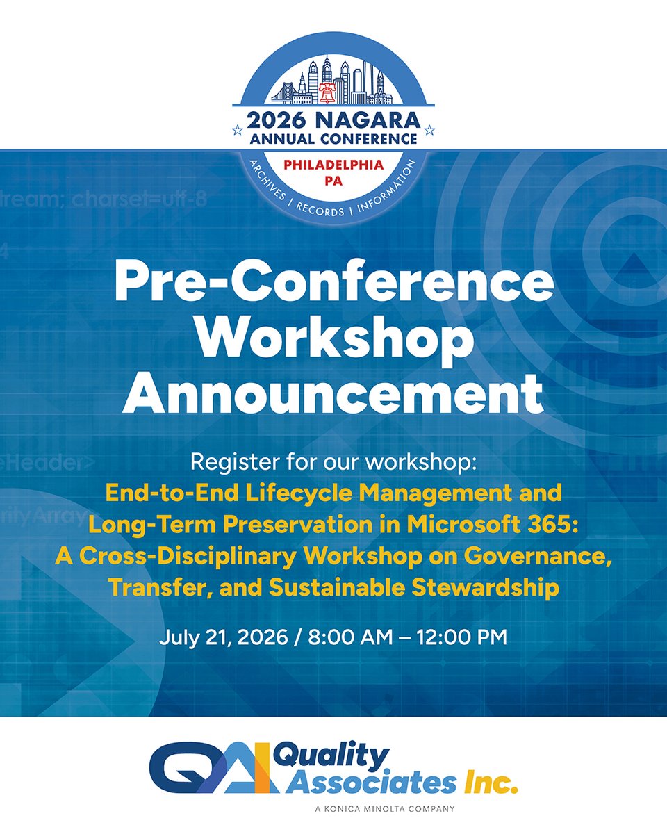 QAI_USA's tweet photo. Attending the 2026 NAGARA Annual Conference? Join QAI for a NAGARA 2026 Pre-Conference Workshop! https://t.co/0vkrgEikVQ https://t.co/EXCx8s59yf