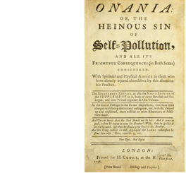 HowSxGotScrewed's tweet photo. DYK in 1715 Pierre Varenne put out “#Onania, or the heinous sin of #SelfPollution…”? #SoloSex was a crime against God & caused illness & death. Varenne $old potions to stop it. His money-making campaign against #masturbation incited our shame. Blog9 https://t.co/OihfQCRHko https://t.co/GGXoVBAcHS