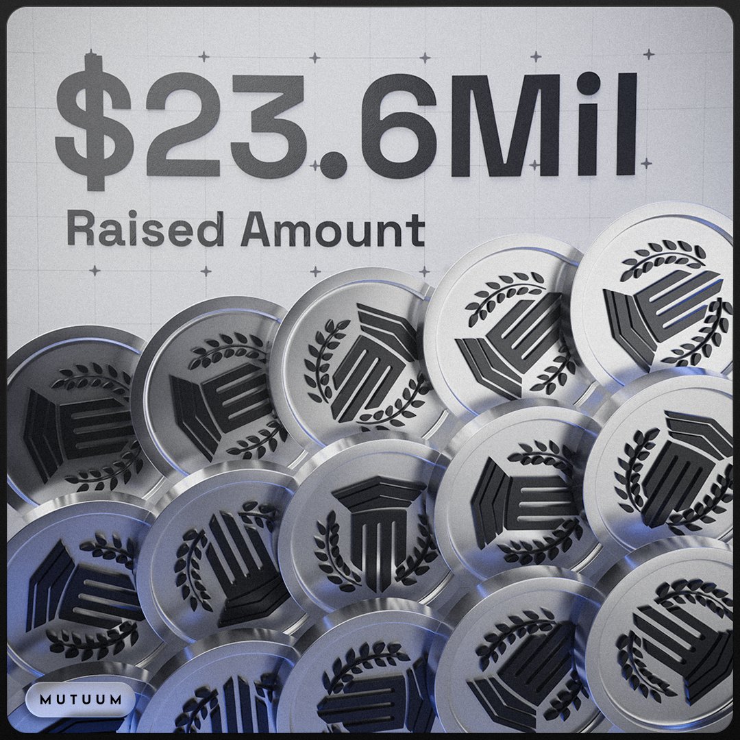 MutuumFinance's tweet photo. Mutuum Finance has now surpassed $23.6M raised.

With each milestone, the remaining allocation continues to shrink as allocation moves closer to completion.

Explore: https://t.co/sn6WoTyIeG