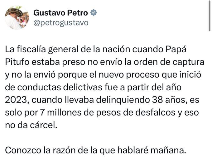 María Fernanda Cabal tweet media