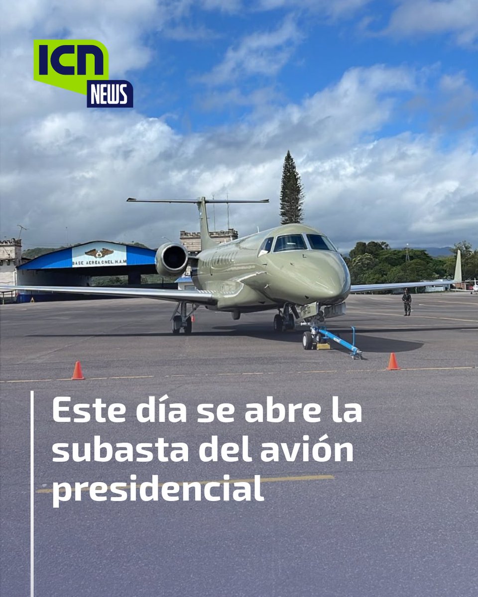 ICNDigital's tweet photo. #AviónPresidencial 🔴 | Desde las 9:00 de la mañana se habilitó la recepción de ofertas para la subasta pública del avión presidencial Embraer Legacy 600.
En el proceso participan entre nueve y diez empresas nacionales y extranjeras, que presentarán sus propuestas económicas para adquirir la aeronave.

La subasta es dirigida por la Dirección Nacional de Bienes del Estado, adscrita a la Secretaría de Finanzas, y se espera que a las 11:00 de la mañana se dé a conocer la empresa ganadora.