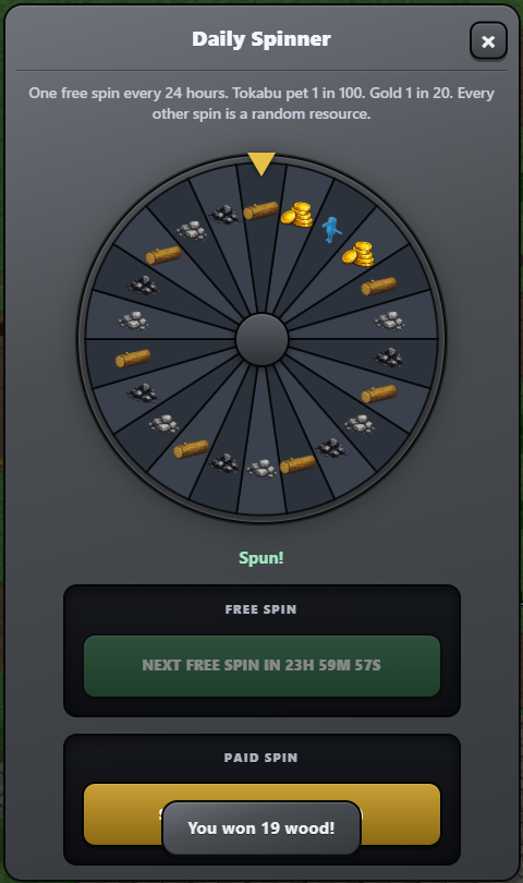 bb8_crypto's tweet photo. One More Spin… Maybe Tomorrow? 🎡🍀

Tried my luck at the Wheel of Fortune in @PlayKintara  today… and let's just say fortune wasn't exactly on my side 😅

No rare pet or pile of gold this time - just a handful of resources. But that's the fun of it: every daily spin is another chance to hit the jackpot! 

I'll be back tomorrow for another try... 🍀

How about you? Have you won anything interesting from the wheel yet? 👀
