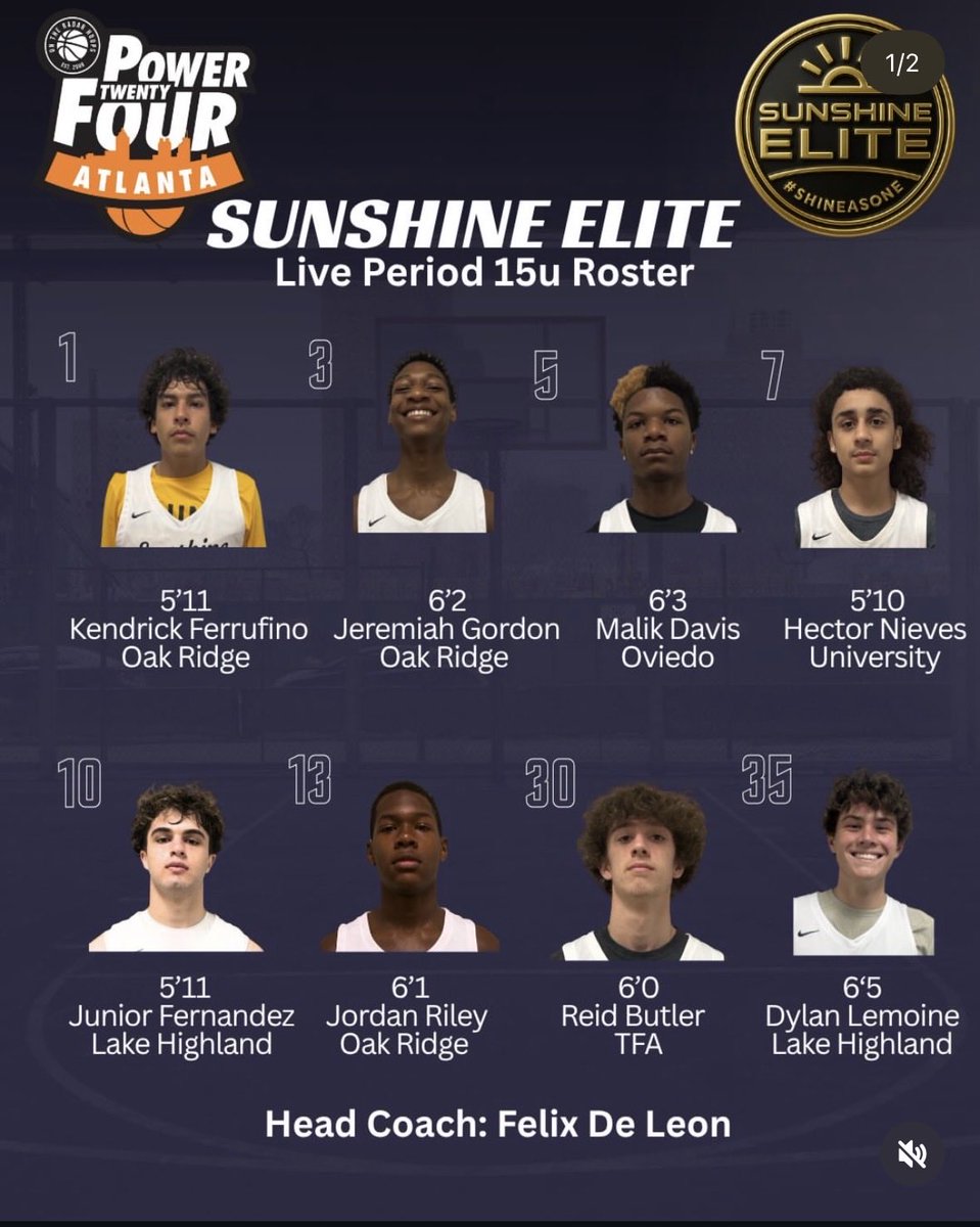 juniorgiovannif's tweet photo. Live Period in Atlanta this weekend with @sunshine_elite !! @OntheRadarHoops https://t.co/RdGh9a8S82