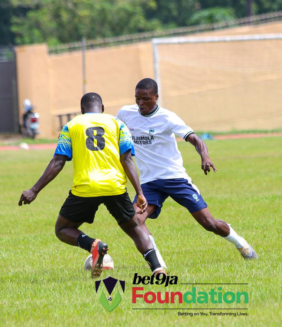 AMAPROOfficial's tweet photo. FULL TIME:
Gaa Akanbi are in the Semifinal after a 5-4 penalty shootout win,
Blinz: ✅❌✅✅✅
Gaa Akanbi: ✅✅✅✅✅
#Amapro26 #Bet9jaFoundation https://t.co/5kDHD1QBVy