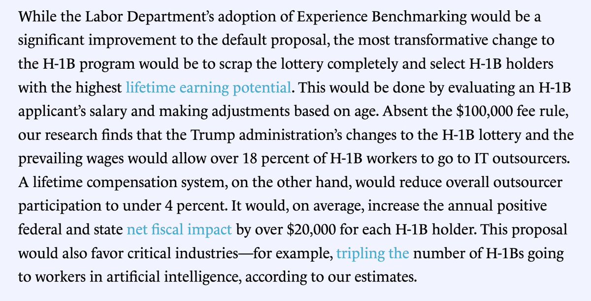 SpeakSamuel's tweet photo. .@jasonhehehe and I in @CityJournal today. We argue that the Trump Admin's H-1B fee is doomed. But he can fix the H-1B program by selecting H-1Bs based on an applicant's earning potential. https://t.co/qe9nzVLS5K