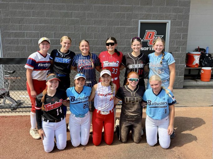 ellavaritek2028's tweet photo. A huge thank you to @DU_PantherSball and @CollegeBDJocks for a great day of softball with team 1. Great talent and competition. Now it's off to Summer Sizzler in Chicago! π₯#SoftballRecruiting #UncommittedGames #D2 #D3 #NAIA #JUCO
@CollegeBDJocks @HCSBCHARGERS @Kyle_coachK @HopeCollegeSB @GyreneSoftball @HillCollegeSB @KzooSoftball @Turnin2Softball @svsu_ryan @GVSUSoftball @SHUgriffinsSB @NDsoftball @ButlerSoftball @IndStSoftball @Turnin2Softball @FGR_Softball @FGRathletics @ZipsSB @AlmaScotsSB @CoachBenschoter