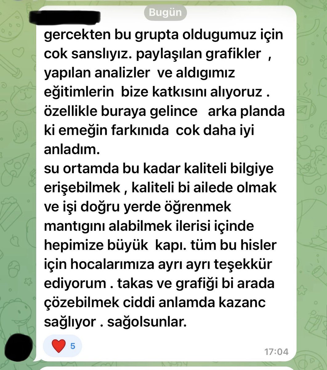 BORSADNAN's tweet photo. @Borsada en değerli şey doğru bilgi ve doğru zamandır. Grubumuzda sadece hisse paylaşımı değil; takas analizi, grafik okuma, risk yönetimi ve eğitim odaklı içerikler sunuyoruz. Amacımız kısa vadeli heyecan değil, bilinçli yatırımcı yetiştirmek. Aramıza katılan herkese teşekkür ederiz.
Başarı tesadüf değildir. Doğru analiz, sabır ve disiplinin sonucudur. Grubumuzda her paylaşım emek verilerek hazırlanır. Takas ve teknik ve üçgen analizini birlikte değerlendirerek daha sağlıklı kararlar almaya çalışıyoruz. Kaliteli bir yatırım ortamı arayan herkese kapımız açık.
Her gün onlarca hisse konuşmak yerine, doğru zamanda doğru hisselere odaklanıyoruz. Eğitimlerimiz, analizlerimiz ve paylaşımlarımızla üyelerimizin kendini geliştirmesini hedefliyoruz. Bilginin değer gördüğü, saygının ön planda olduğu bir topluluk oluşturduk.
Bu grup sadece hisse önerisi verilen bir yer değil; yatırım bakış açınızı değiştirecek bir eğitim topluluğudur. Takas analizi, teknik analiz,üçgen indikatörü zamanlama ve risk yönetimini bir arada öğrenirken, kendi kararlarını verebilen yatırımcılar yetiştirmeyi amaçlıyoruz. Emek veren tüm hocalarımıza ve bize güvenen tüm üyelerimize teşekkür ederiz.
#bıgtk #pnlsn #bıgen 

https://t.co/jRhcUfCKUt