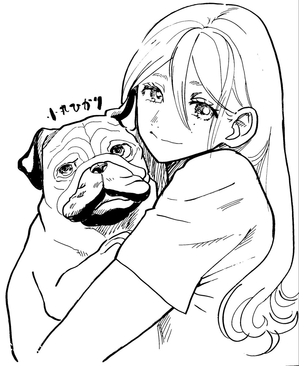 komaruhi's tweet photo. イッヌ最終話でした！！！！❤️🐶👩❤️
この二人に出会えて描き続けられたこと、ほんとに幸せでした。
またどこかで活躍がみられるといいな！

八巻発売は8月ほどですので、是非お手に取ってご覧ください✨✨ https://t.co/ovNw881FBk