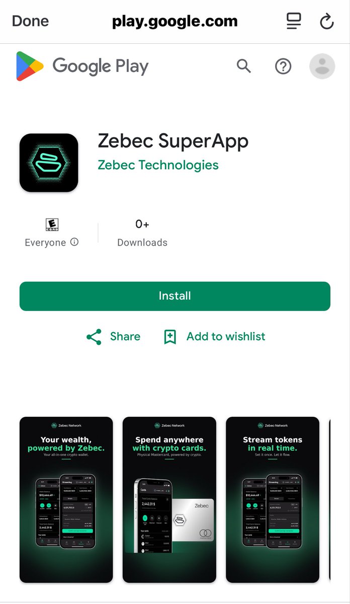 314crypto's tweet photo. Well … Well … Well $ZBCN 

For my android users 👀
@Zebec_HQ https://t.co/rK15T6jxEp