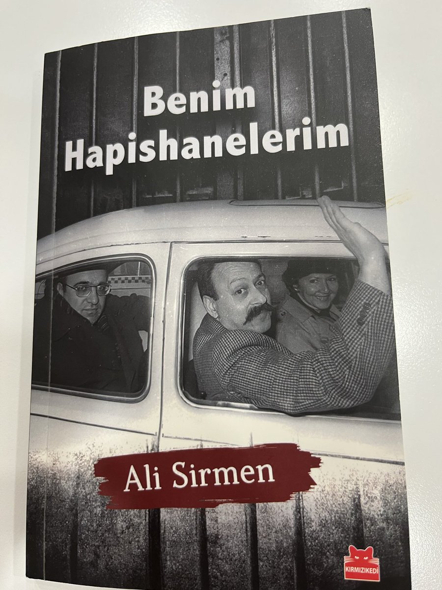 YASARZADEUMUT's tweet photo. Okundu : 
Ali Sirmen , Benim Hapishanelerim . 
Kırmızı Kedi Yayınları 
120 sayfa . https://t.co/SEqWyDPk1i