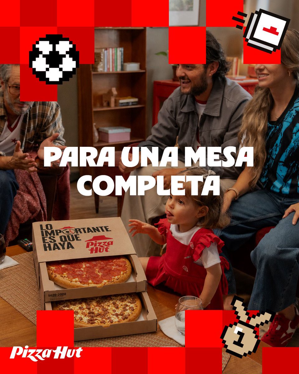 PizzaHutRD's tweet photo. Todo lo que necesitas para armar el coro hoy. 🍕🥤 Disfruta de 2 Pan Pizza medianas y tu refresco favorito en una Double Box desde RD$ 1,250. 
📲 Por app, web, WhatsApp o pasa por tu sucursal más cercana. https://t.co/Eah6g2WOMK